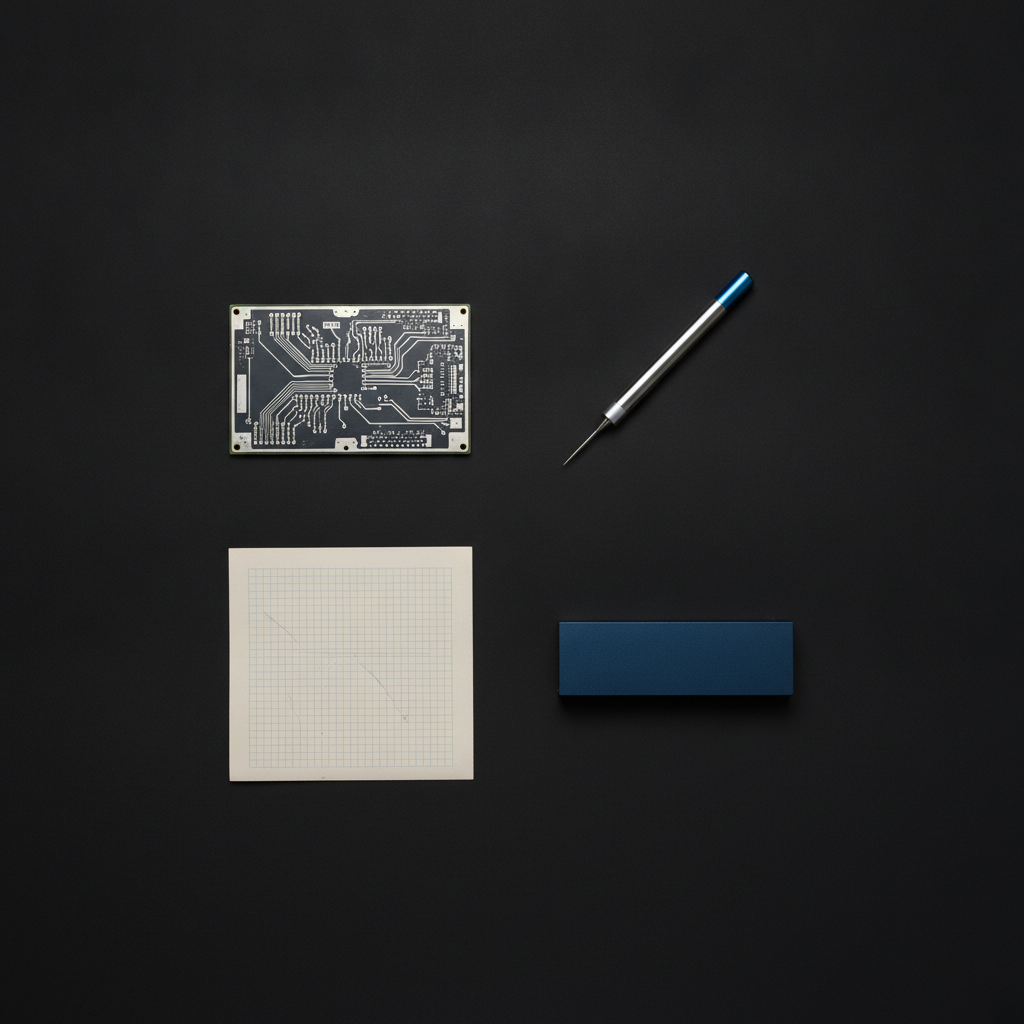 Moodboard Meridian Elektronik